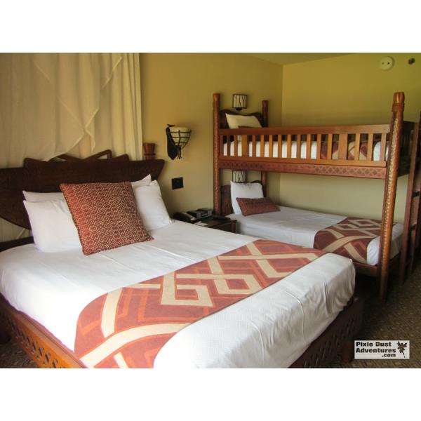 Animal Kingdom Lodge Jambo House-Bunk Bed Room-1